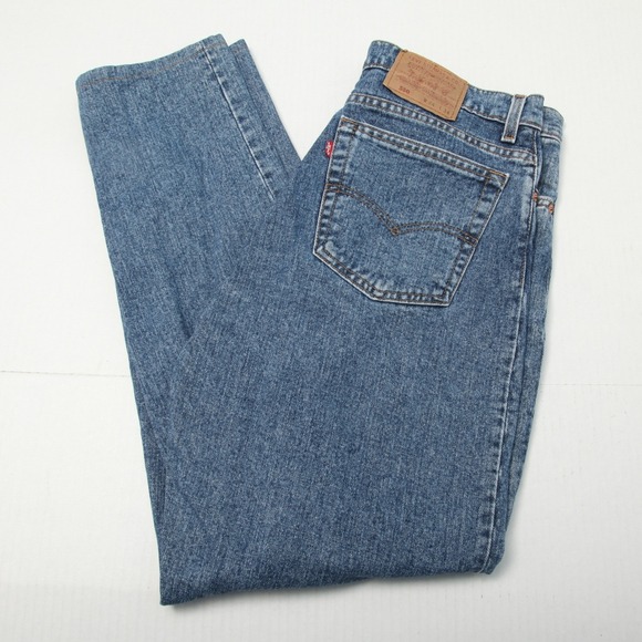 Vintage Levis 550 Relaxed Fit Jeans Mens W34 L34 Blue Denim 90's USA Made - Picture 1 of 16